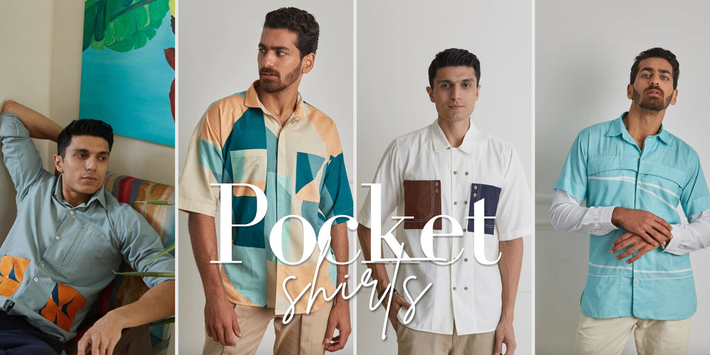 Alluring Stylish, poetry-inspired Opulence and Eternal Shirts with Pockets for Men