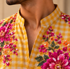 Zard Kurta Set