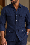 The Fieldwork Shirt — Deep Navy