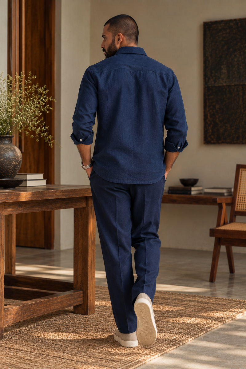 The Fieldwork Shirt — Deep Navy