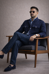 Light Indigo Utility Jacket