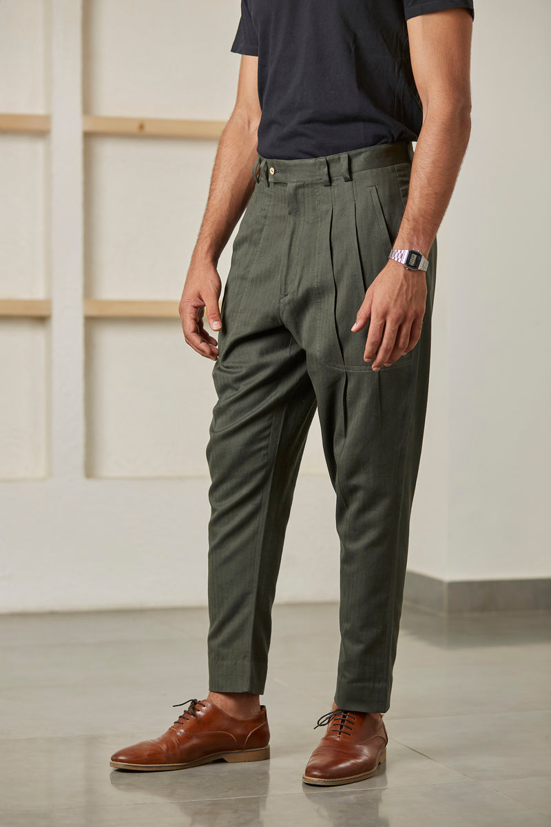 KETCH Tapered Men Light Green Trousers  Buy KETCH Tapered Men Light Green  Trousers Online at Best Prices in India  Flipkartcom