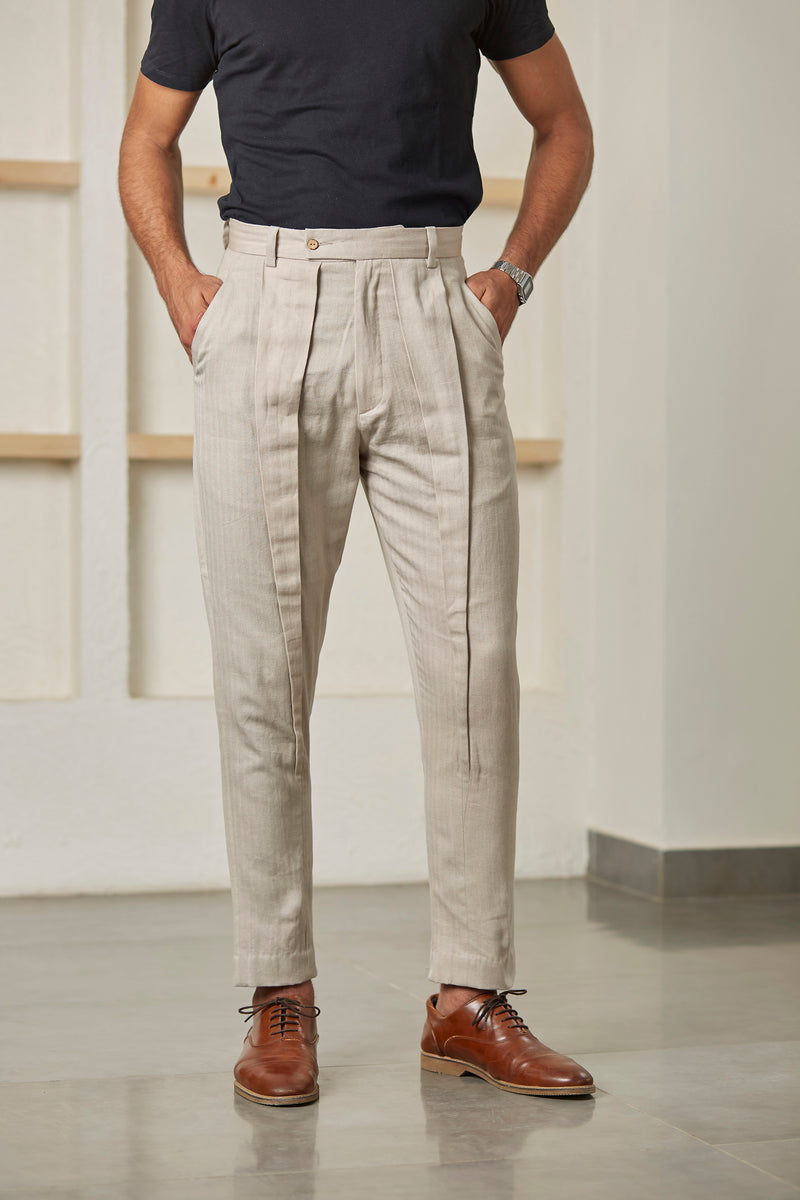 Shades of White Trouser