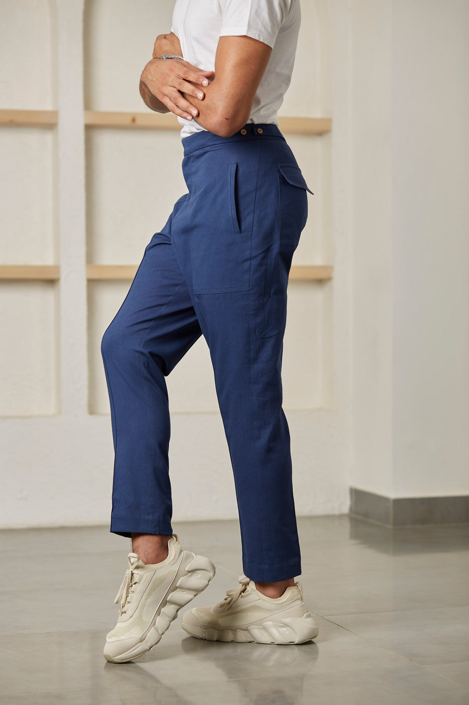 Electric Blue Lounge Chinos
