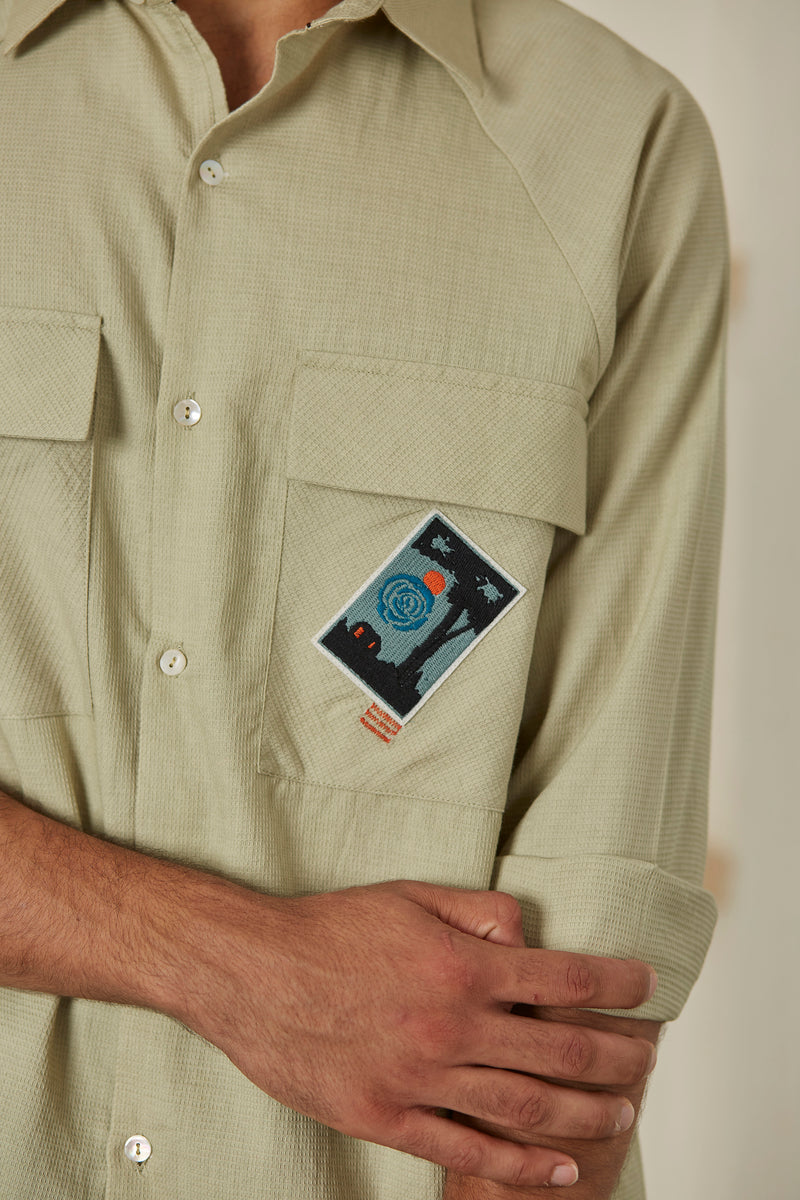 Olive Tree Shirt  for men