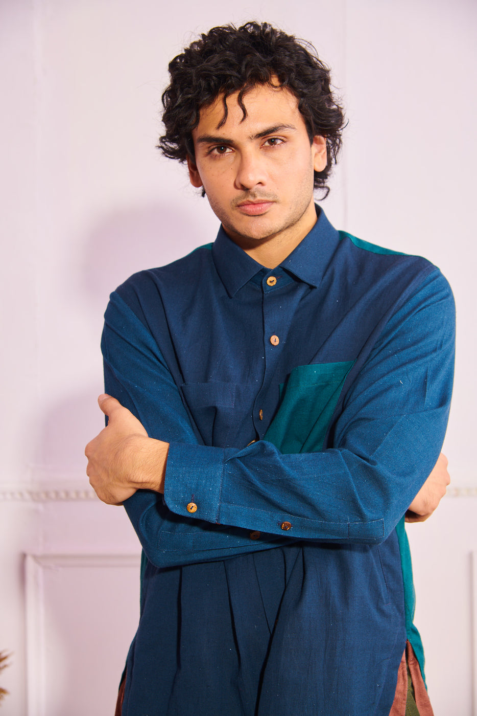 2 AND A HALF LONGLINE SHIRT