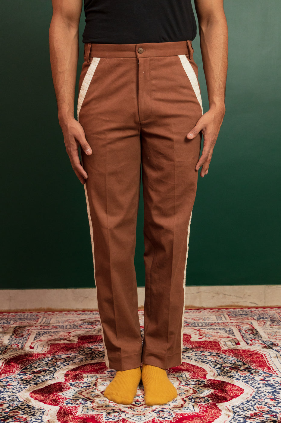 Line of White Trousers