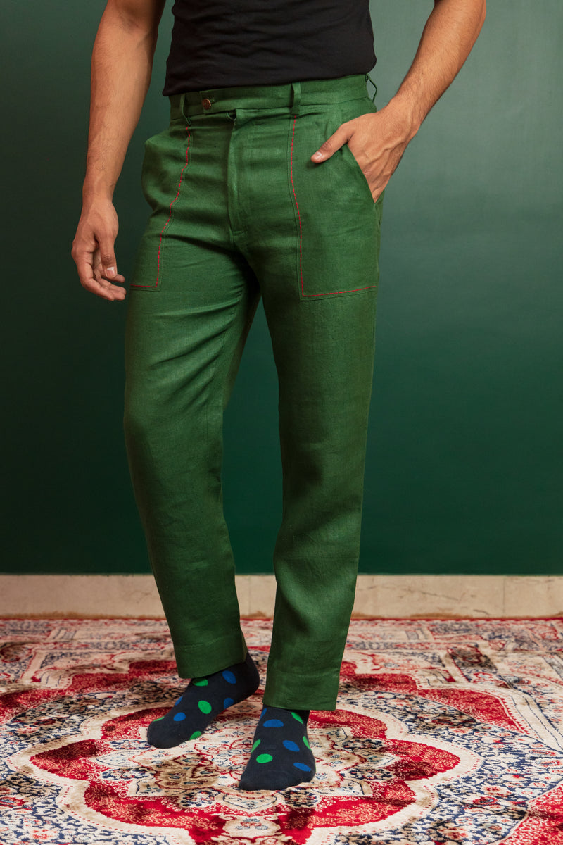 Green Gaze Pants