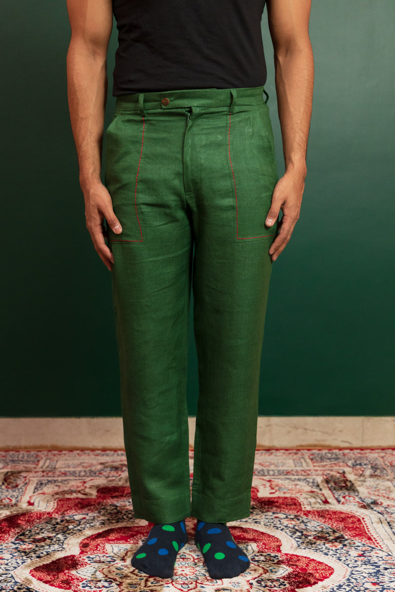 Green Gaze Pants