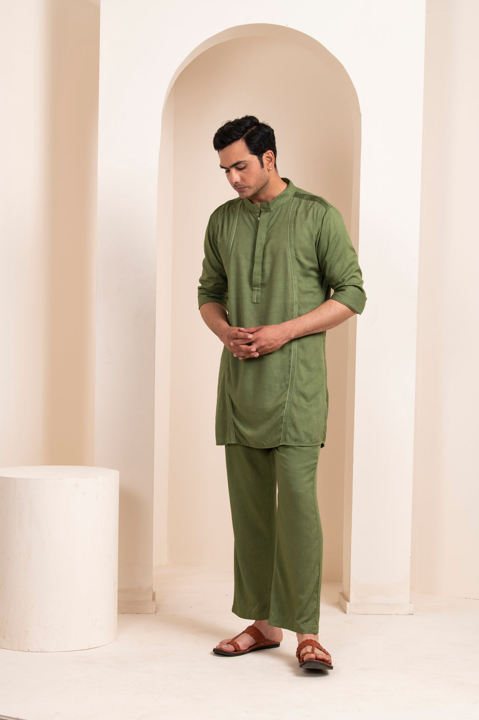 Parallel lines Kurta Set