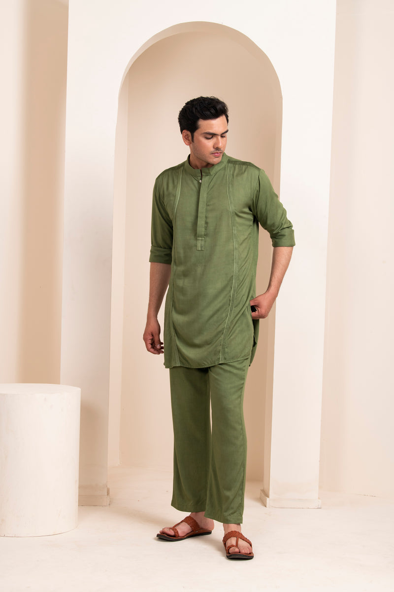 Parallel lines Kurta Set